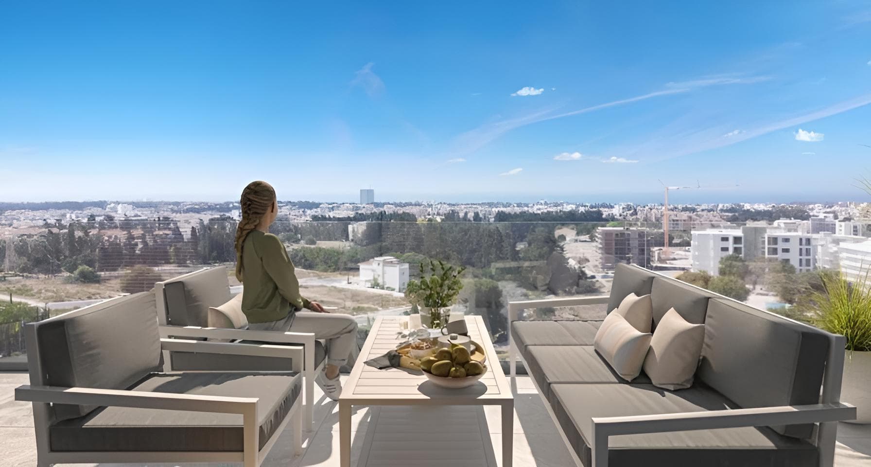 1-bedrooms apartments in Paphos, Cyprus.