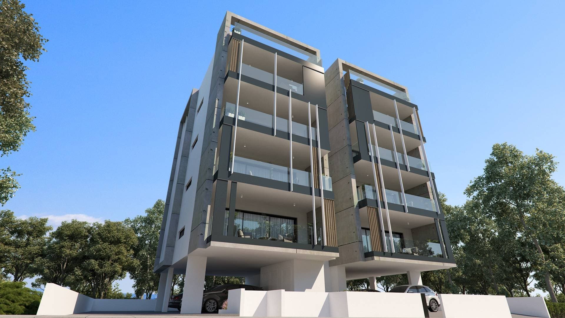 2-bedrooms apartments in Larnaca, Cyprus.