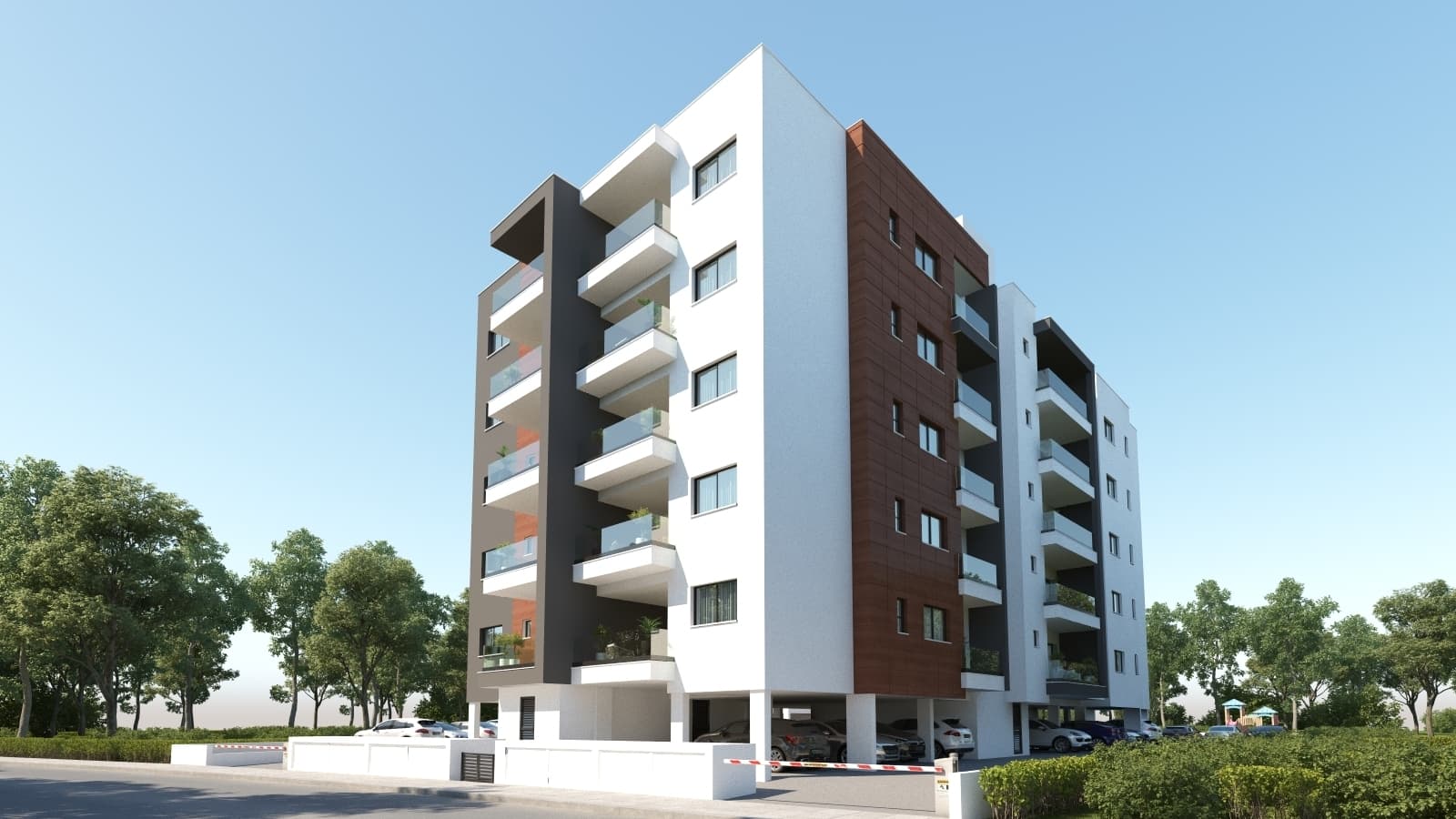 2-bedrooms apartments in Limassol, Cyprus.