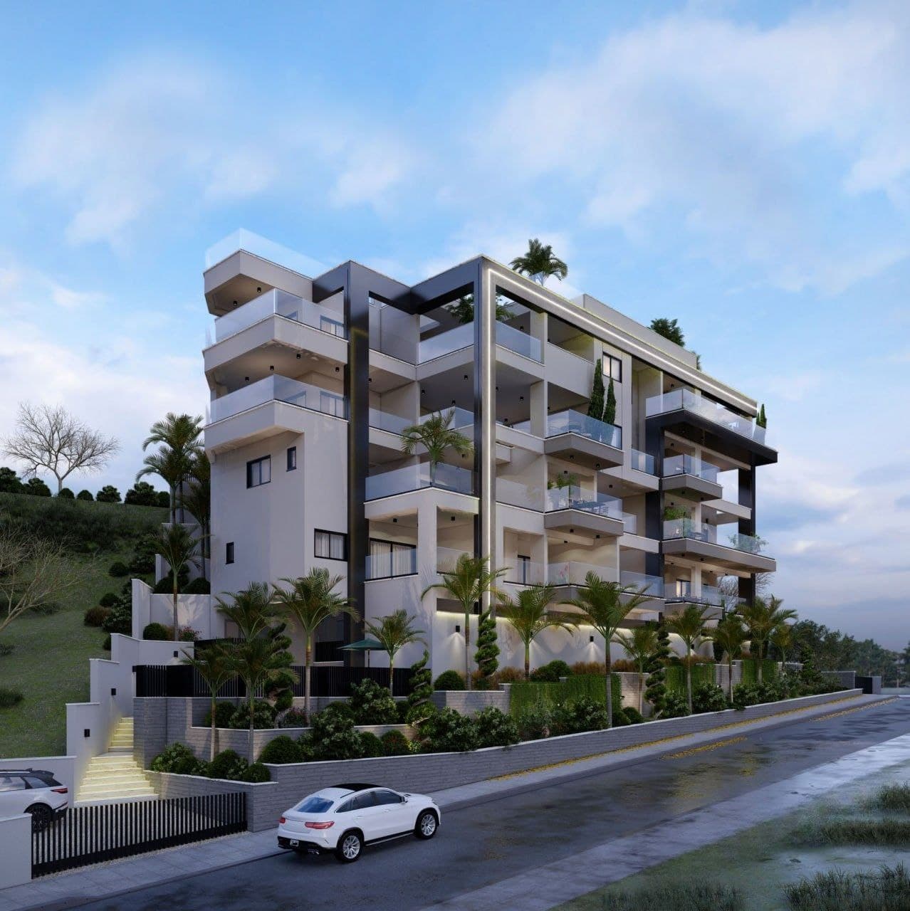 3-bedrooms apartments in Limassol, Cyprus.