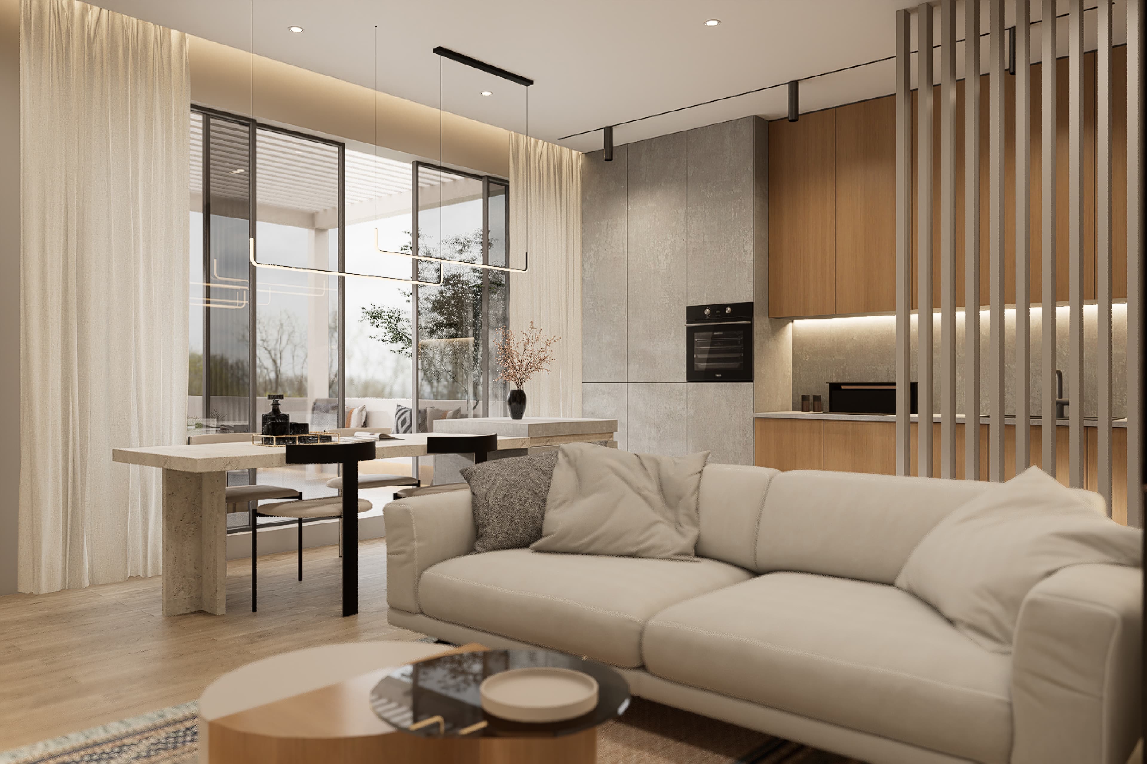 2-bedrooms apartments in Nicosia, Cyprus.