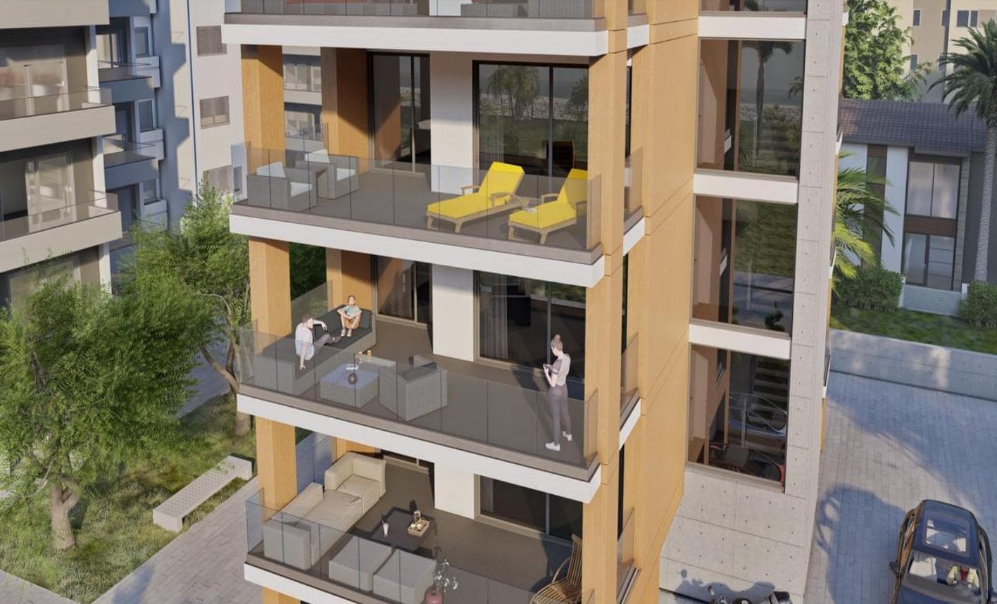 2-bedrooms apartments in Limassol, Cyprus.
