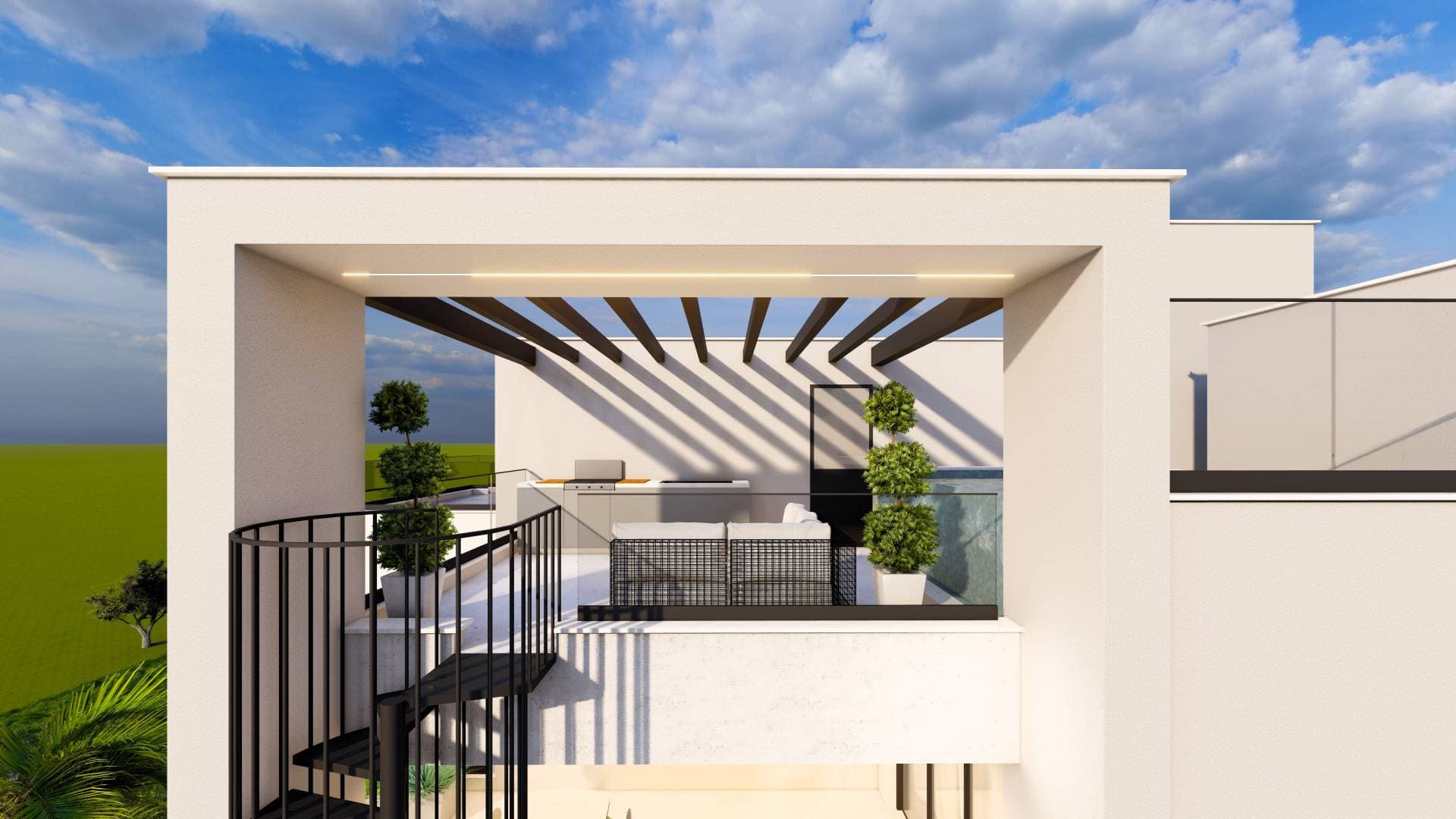 3-bedrooms apartments in Limassol, Cyprus.