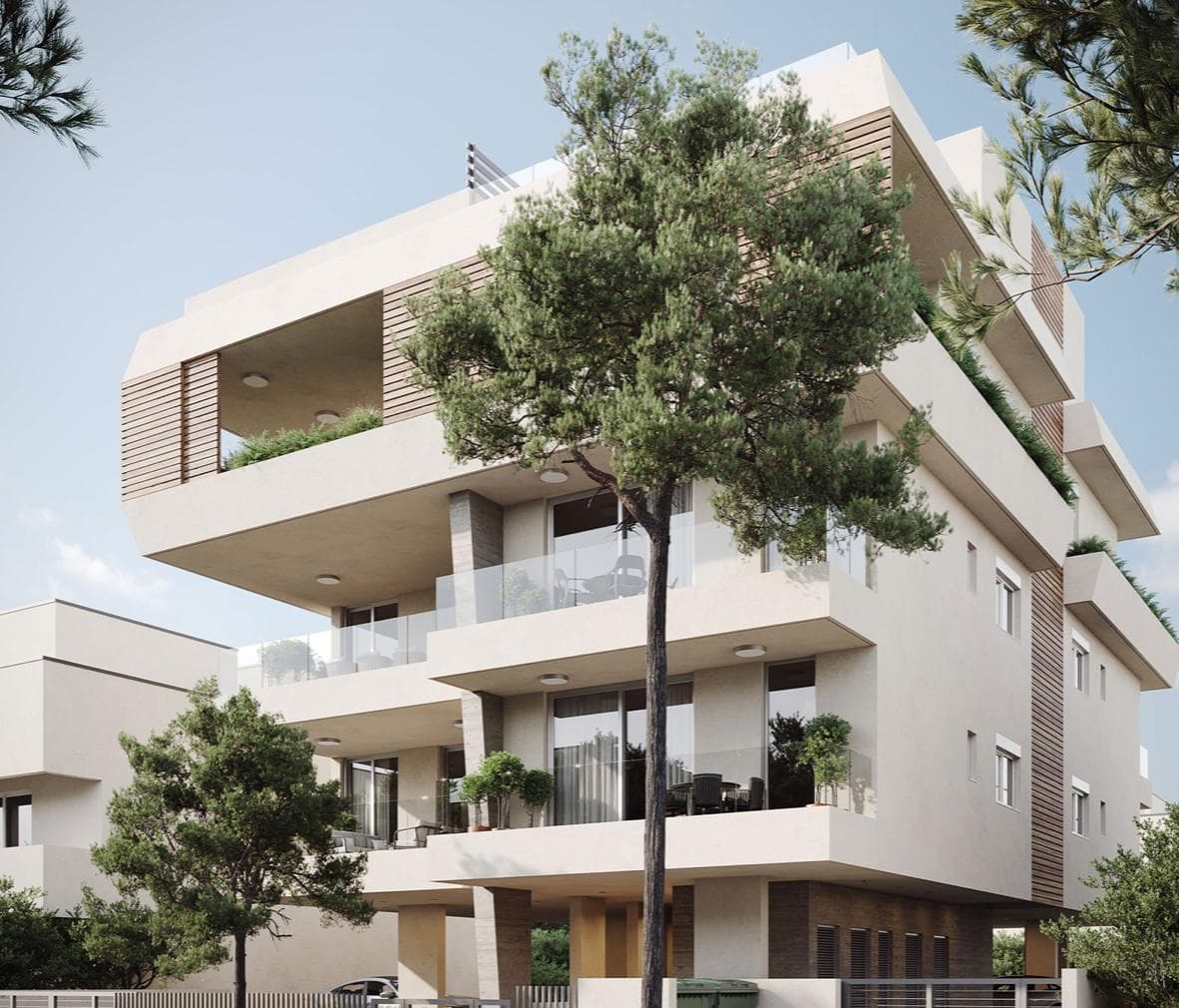 2-bedrooms apartments in Nicosia, Cyprus.