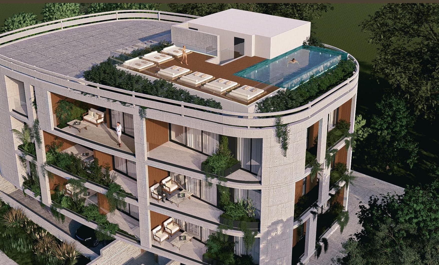 1-bedrooms apartments in Paphos, Cyprus.