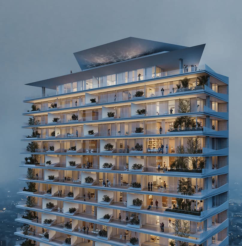 2-bedrooms apartments in Larnaca, Cyprus.