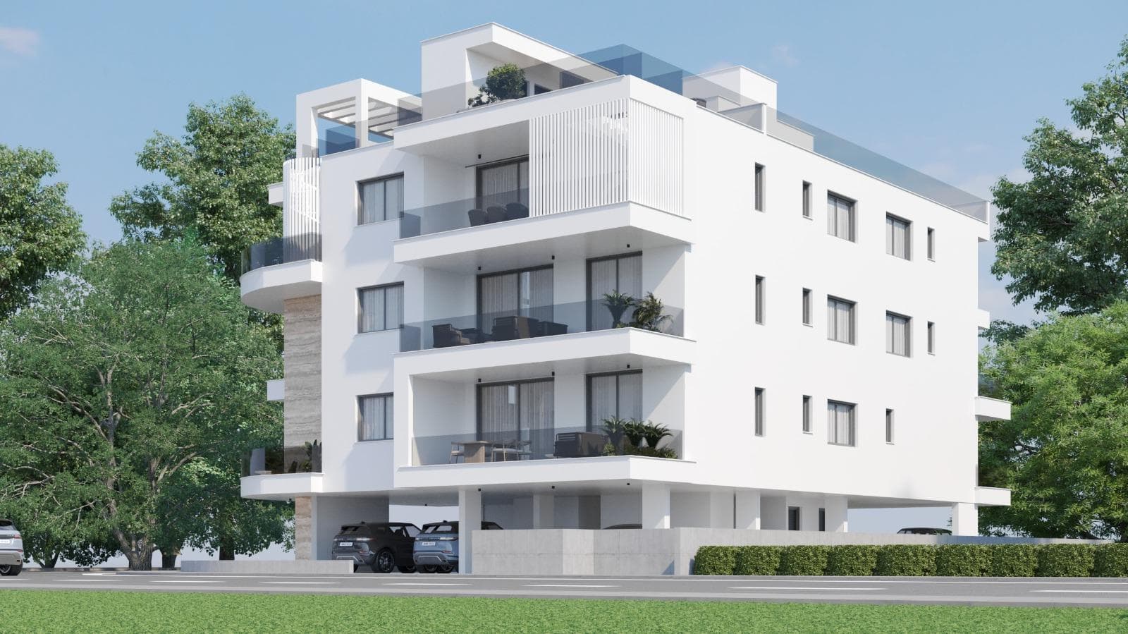 2-bedrooms apartments in Larnaca, Cyprus.