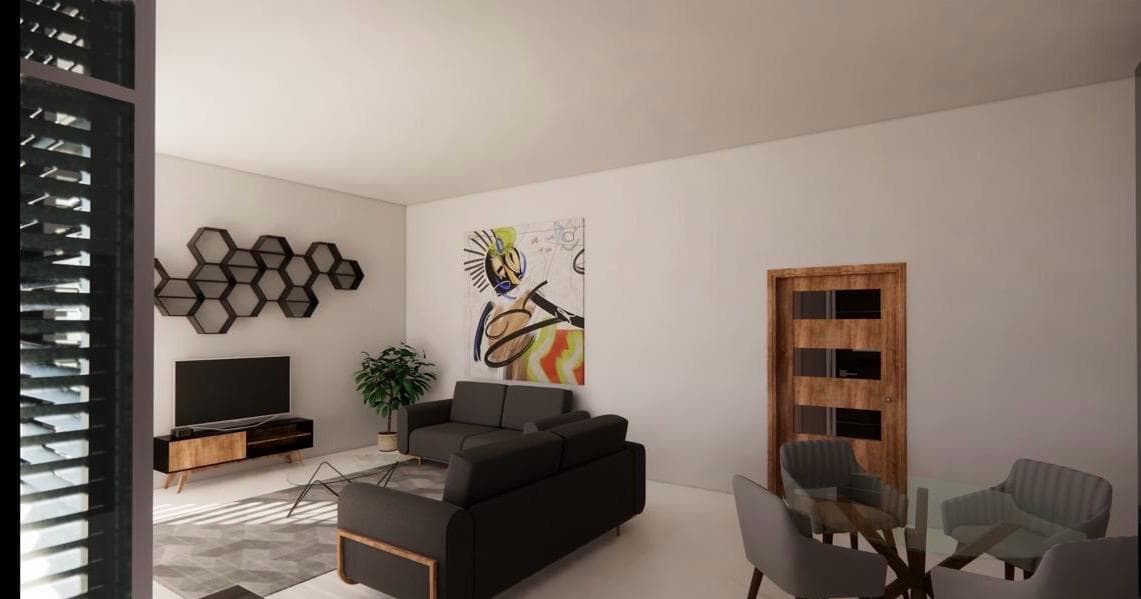 2-bedrooms apartments in Limassol, Cyprus.