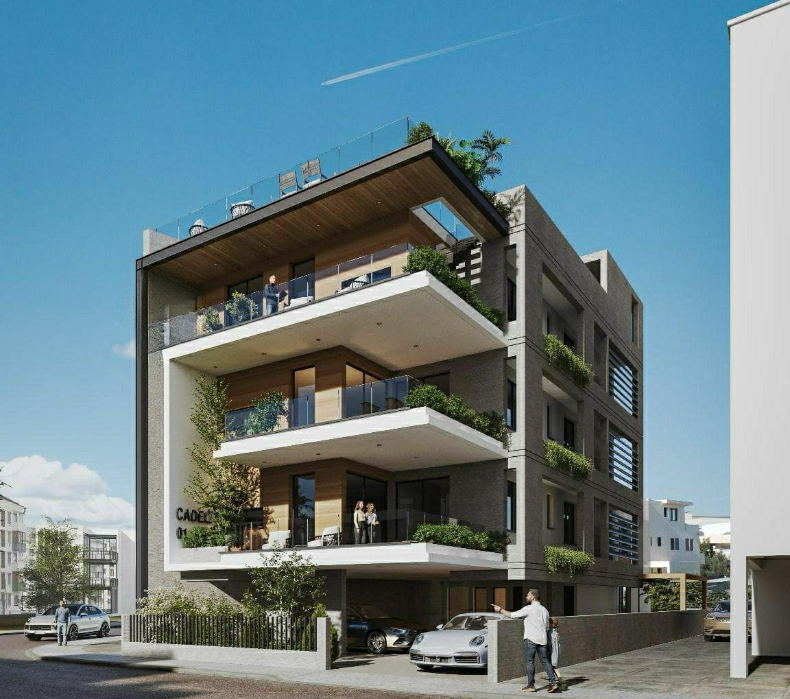 2-bedrooms apartments in Larnaca, Cyprus.