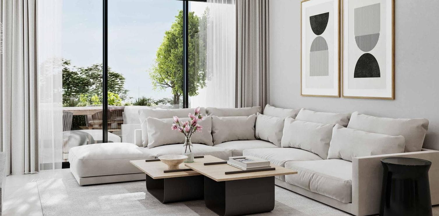 3-bedrooms apartments in Limassol, Cyprus.
