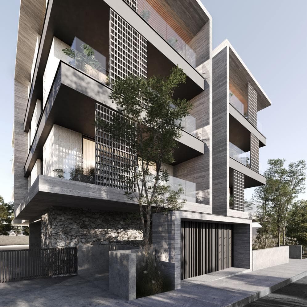 2-bedrooms apartments in Nicosia, Cyprus.