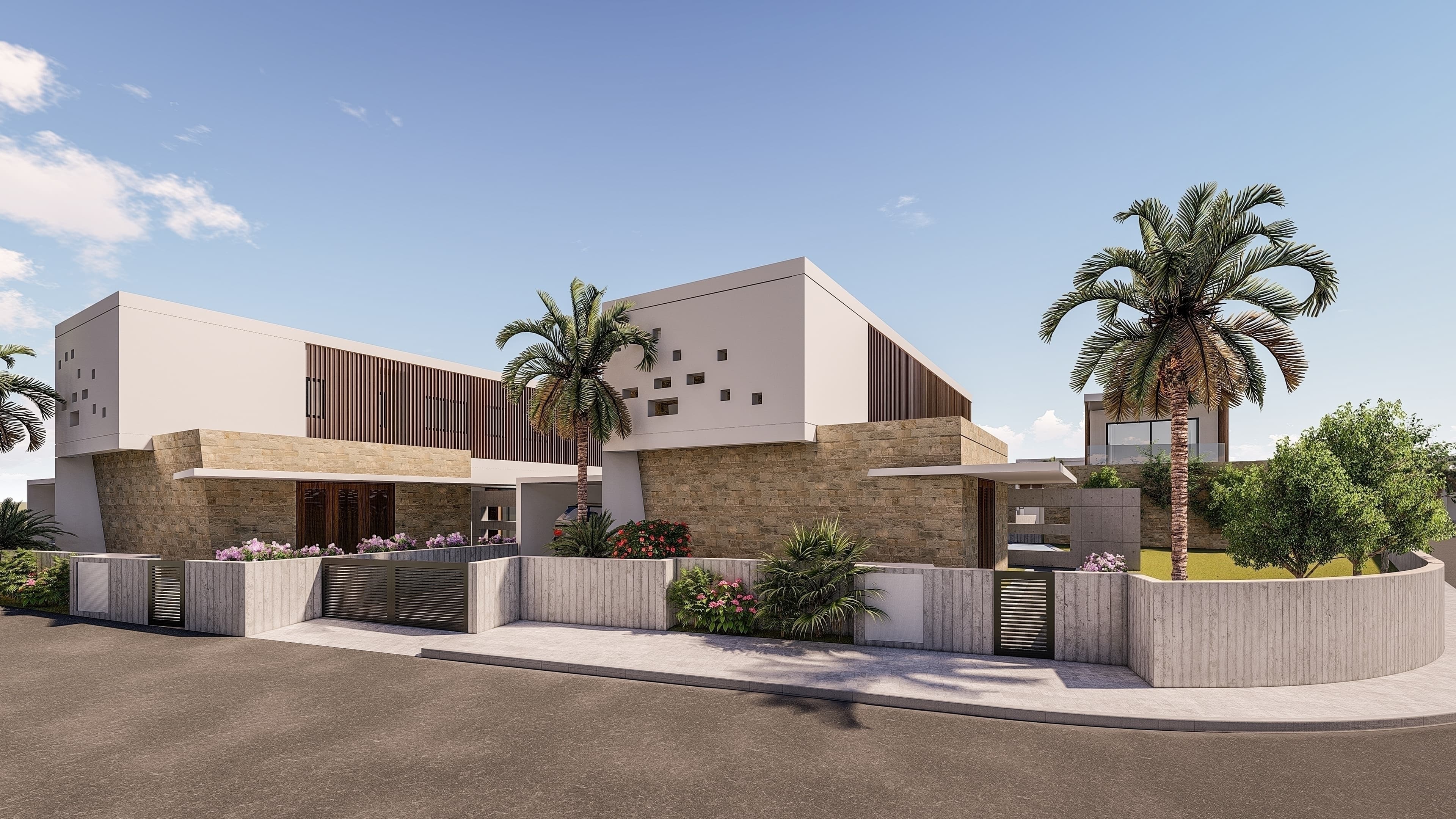 3-bedrooms house in Paphos, Cyprus.