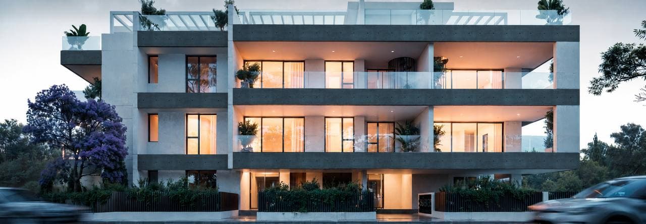 2-bedrooms apartments in Larnaca, Cyprus.