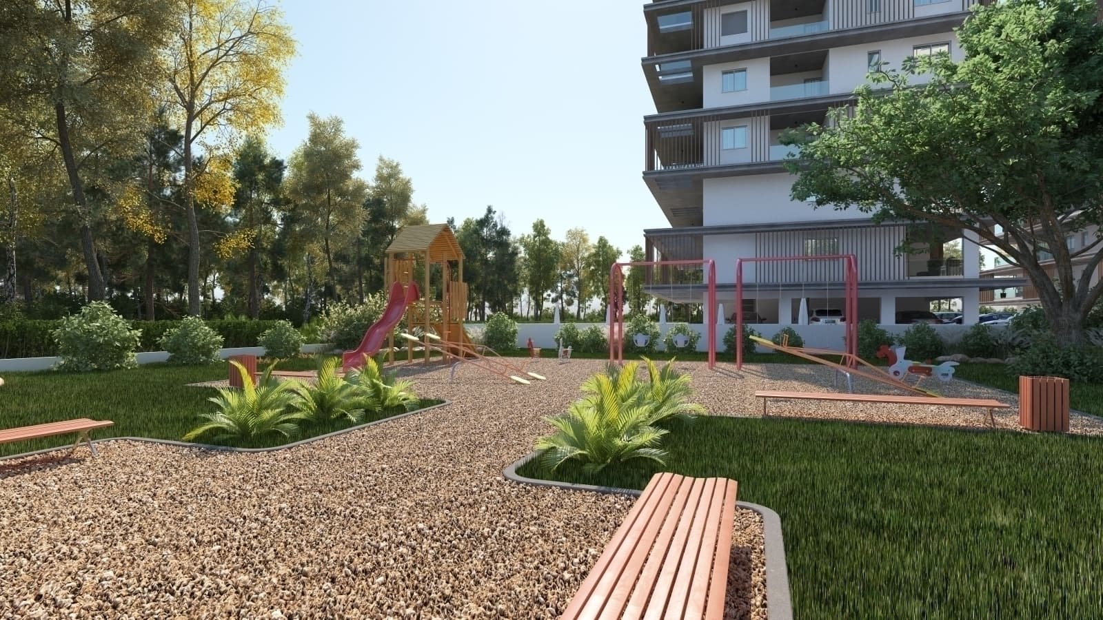 2-bedrooms apartments in Larnaca, Cyprus.