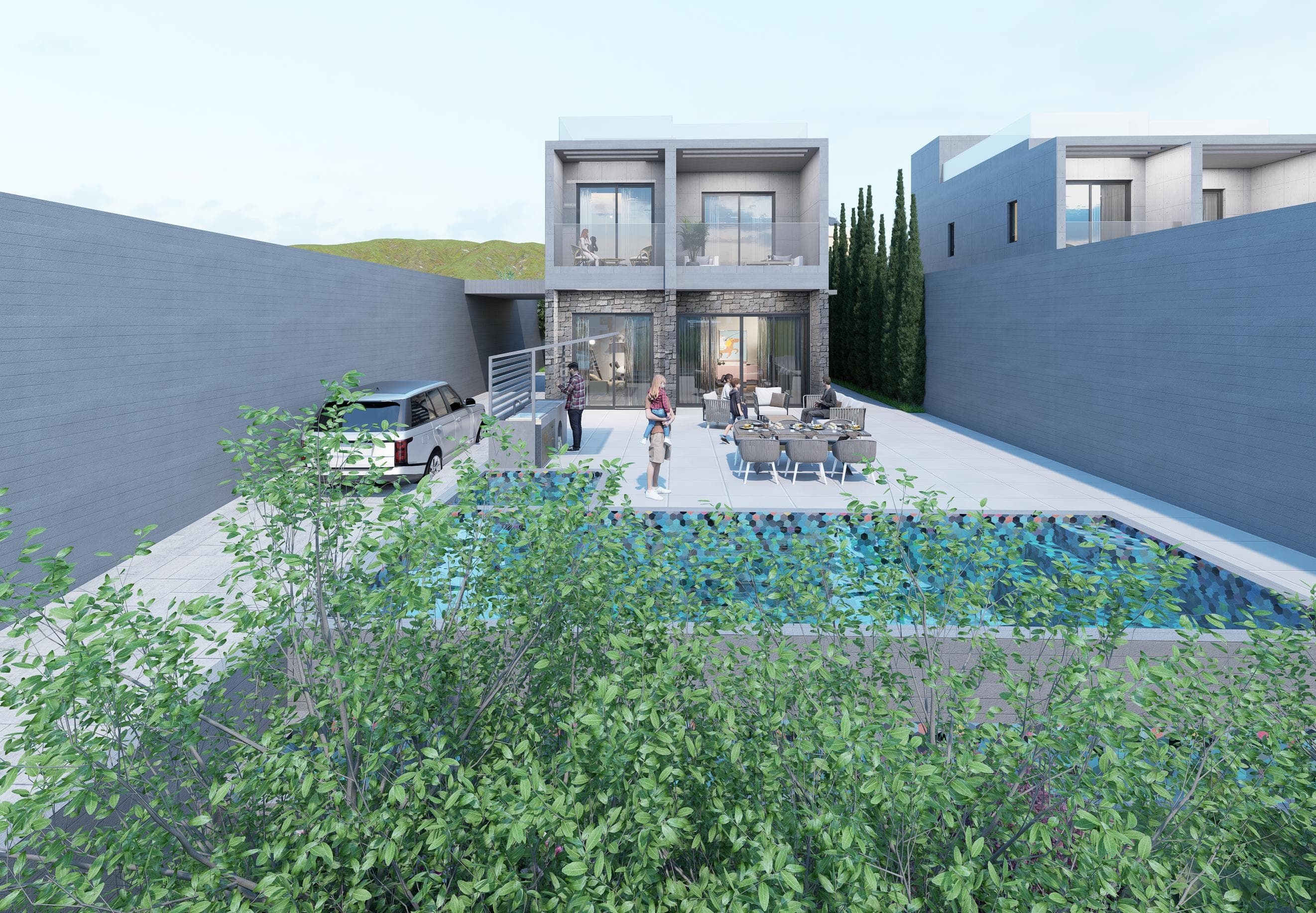 4-bedrooms house in Paphos, Cyprus.