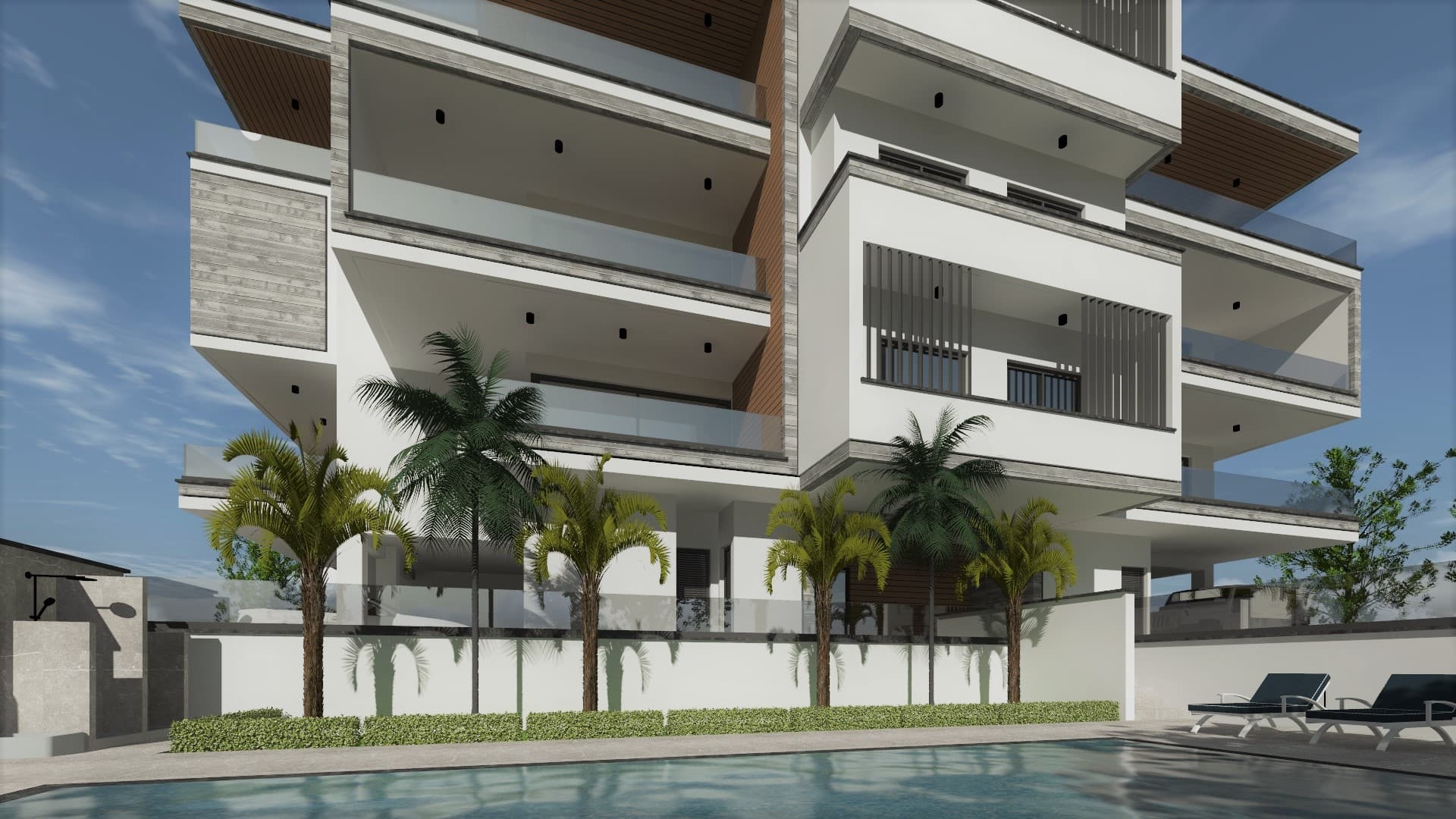 2-bedrooms apartments in Limassol, Cyprus.