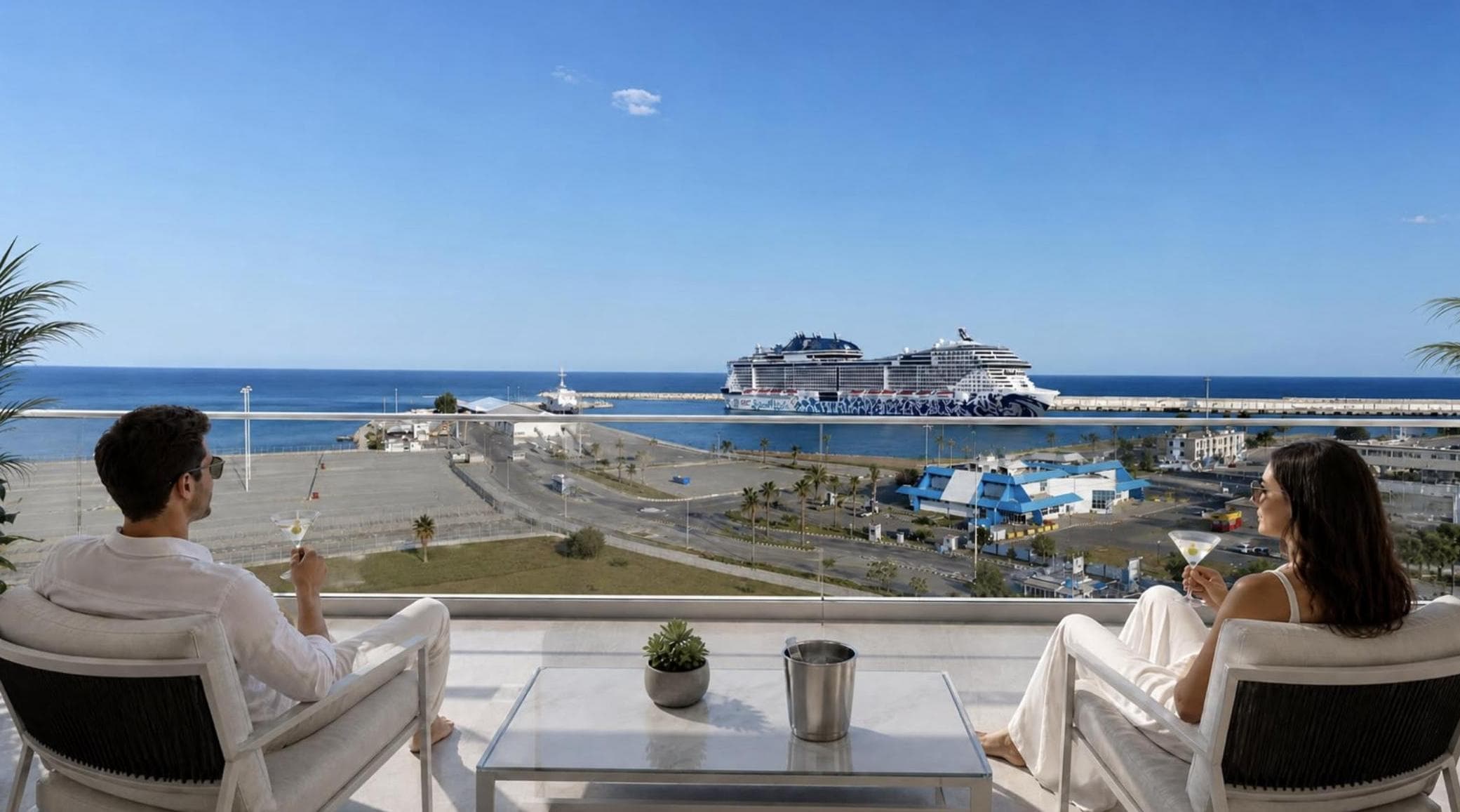 3-bedrooms apartments in Larnaca, Cyprus.