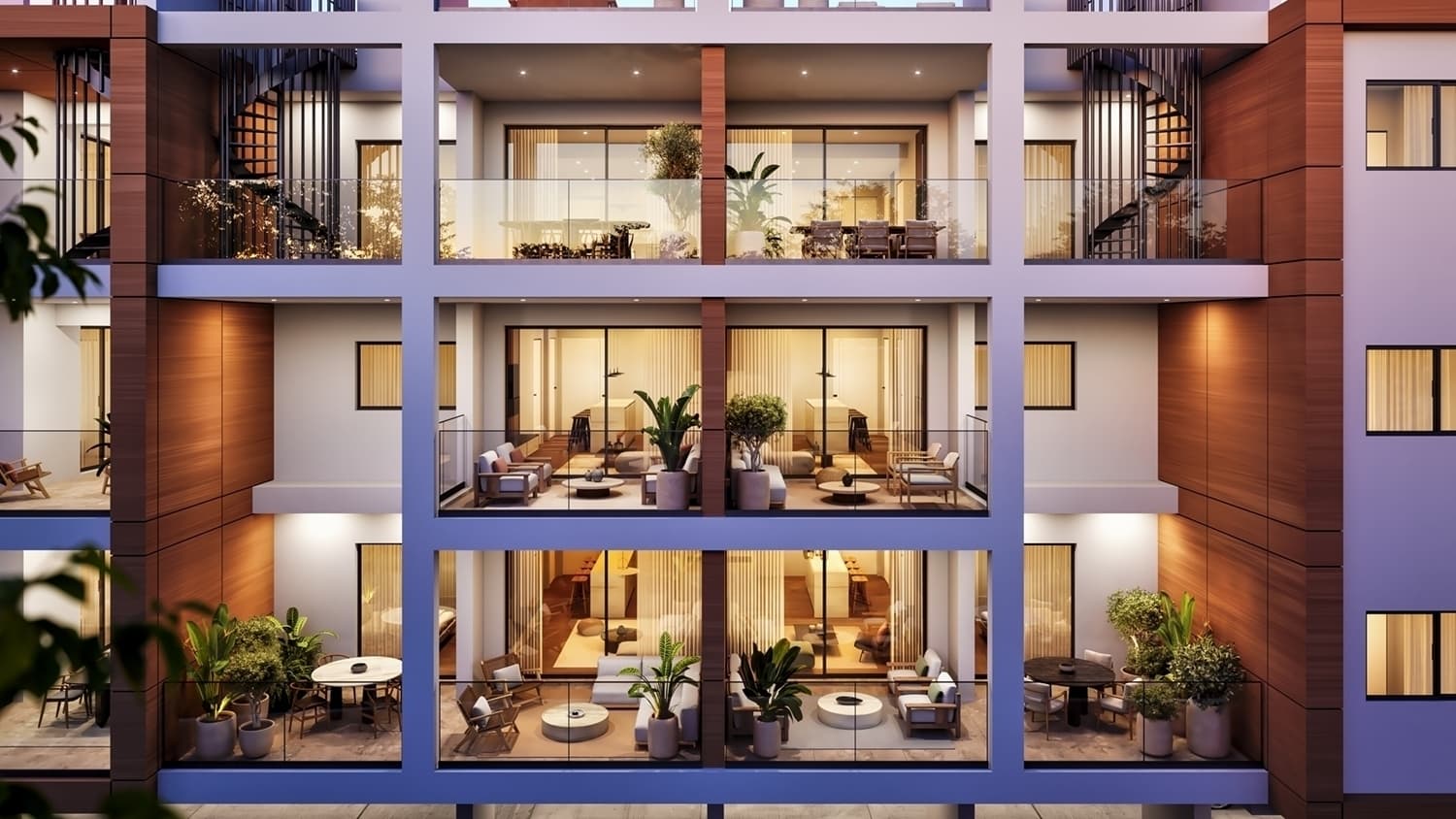 3-bedrooms apartments in Limassol, Cyprus.