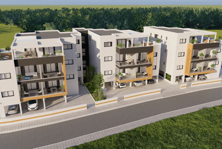 2-bedrooms apartments in Limassol, Cyprus.