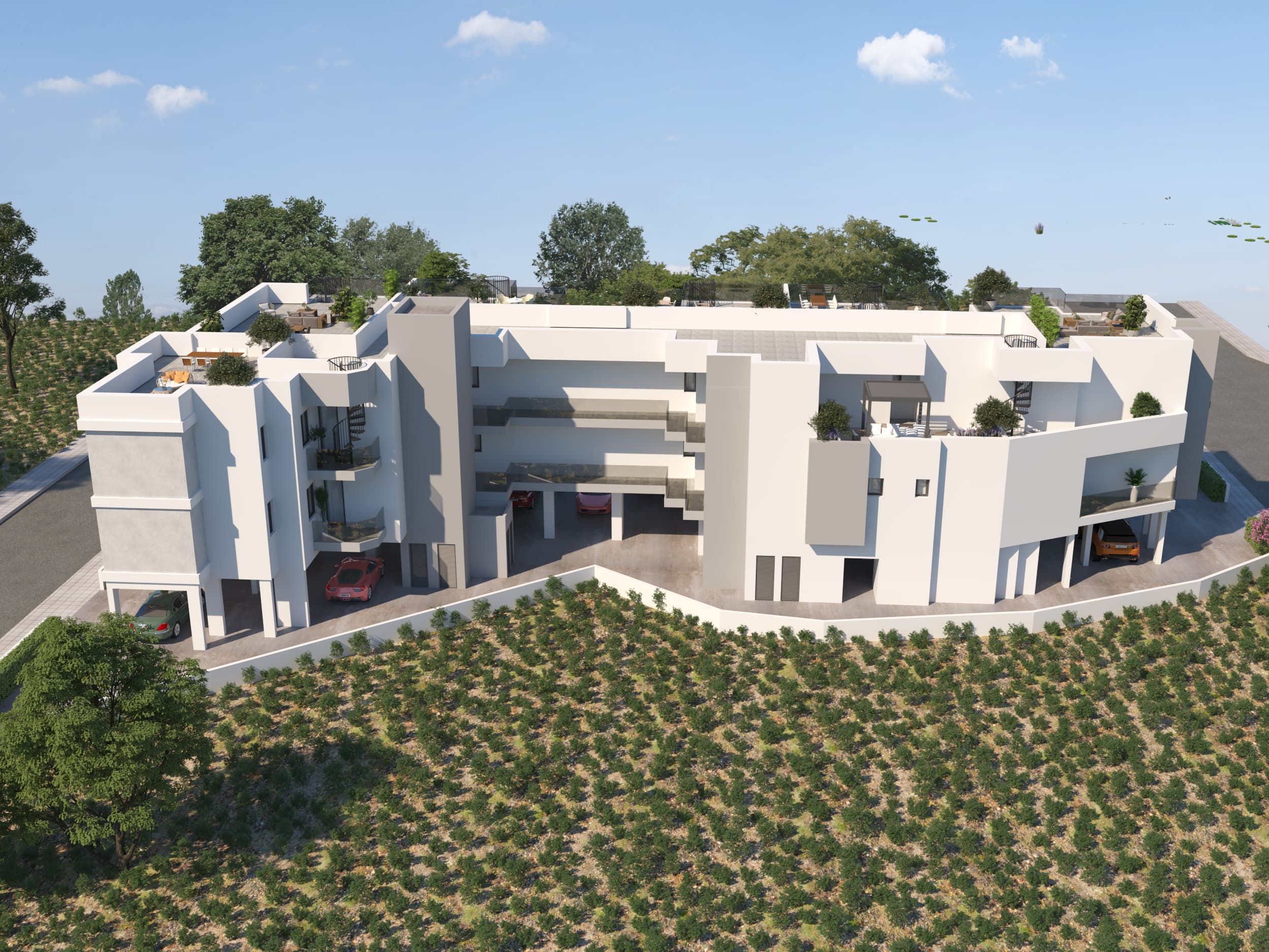 2-bedrooms apartments in Famagusta, Cyprus.