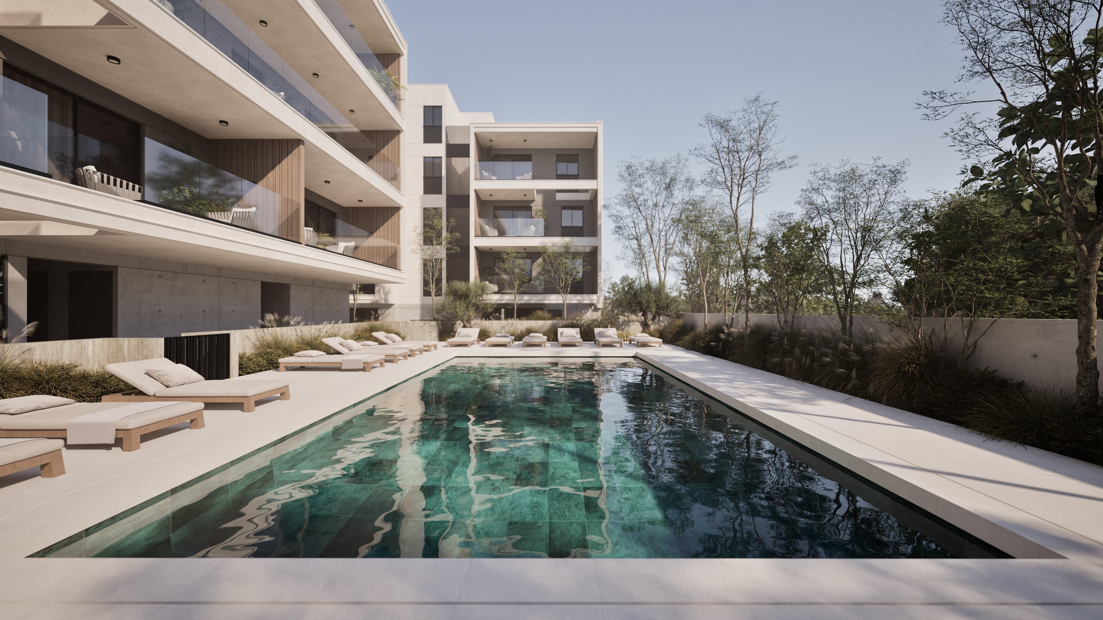 3-bedrooms apartments in Limassol, Cyprus.