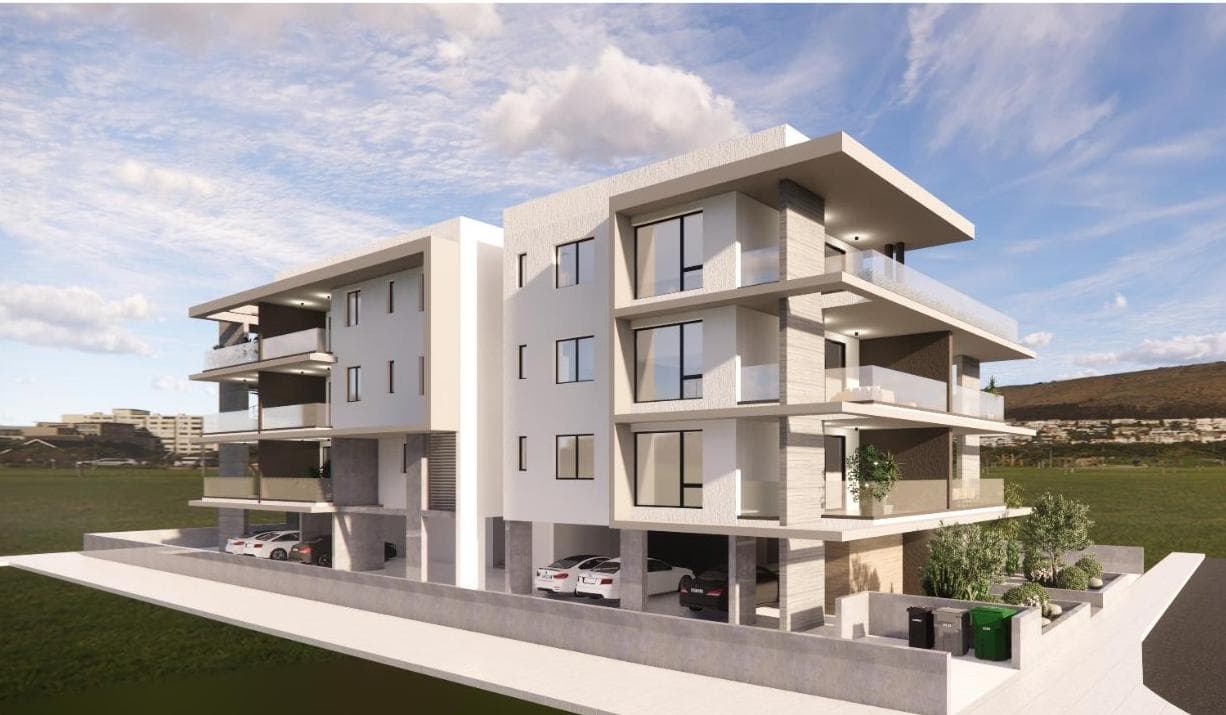 2-bedrooms apartments in Nicosia, Cyprus.