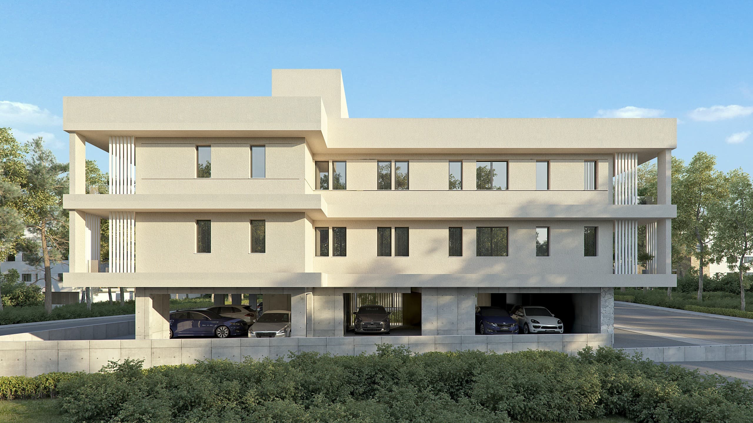 2-bedrooms apartments in Larnaca, Cyprus.