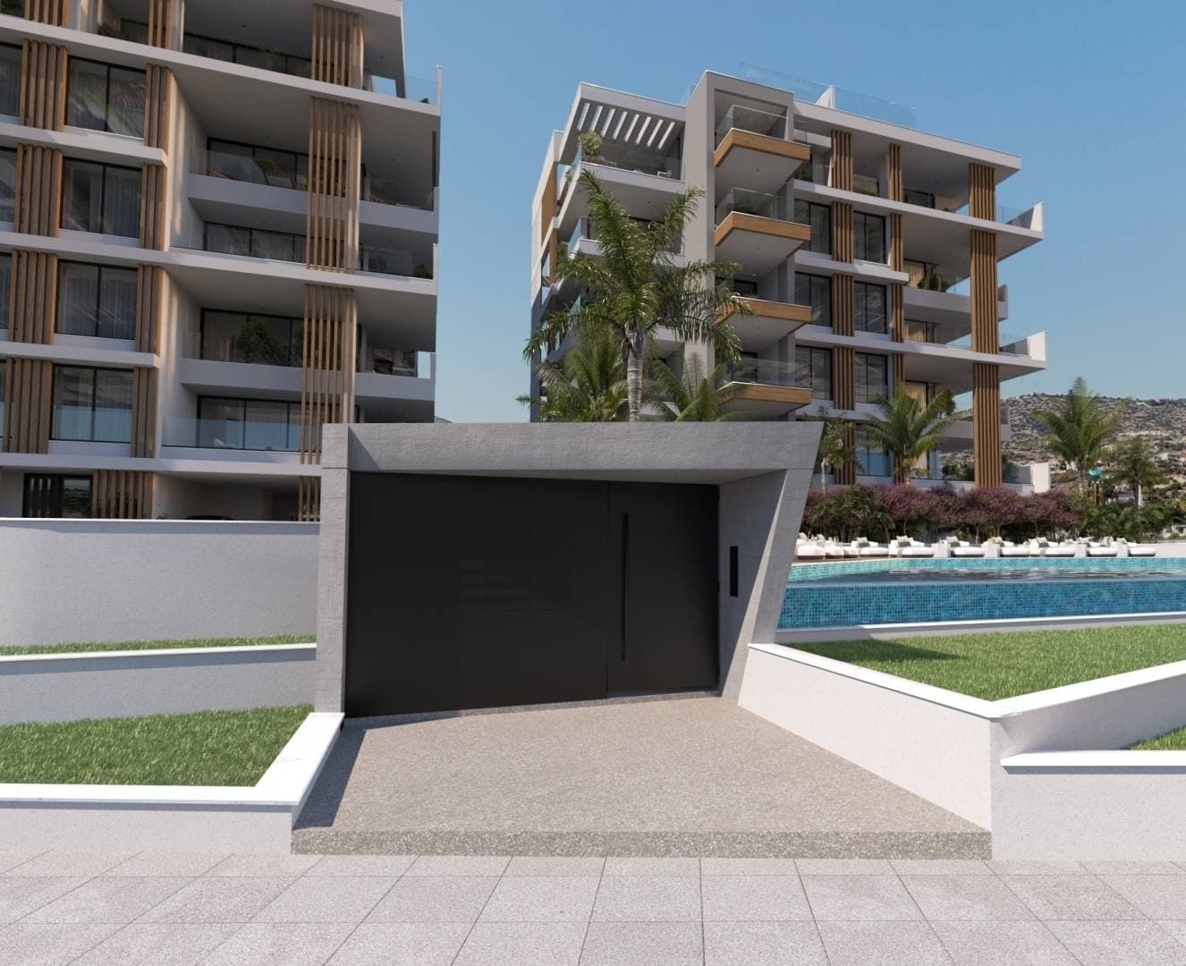3-bedrooms apartments in Limassol, Cyprus.