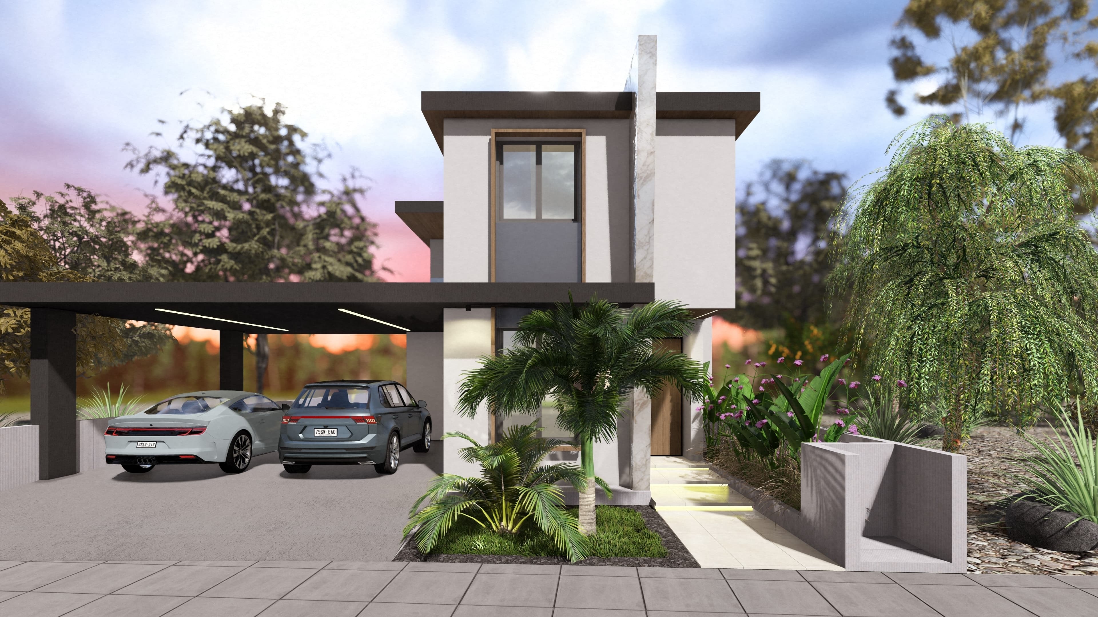 3-bedrooms house in Larnaca, Cyprus.