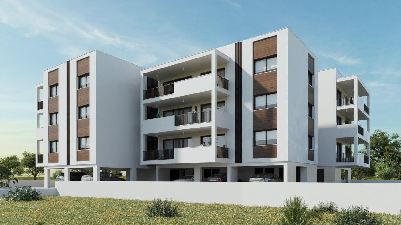 1-bedrooms apartments in Larnaca, Cyprus.