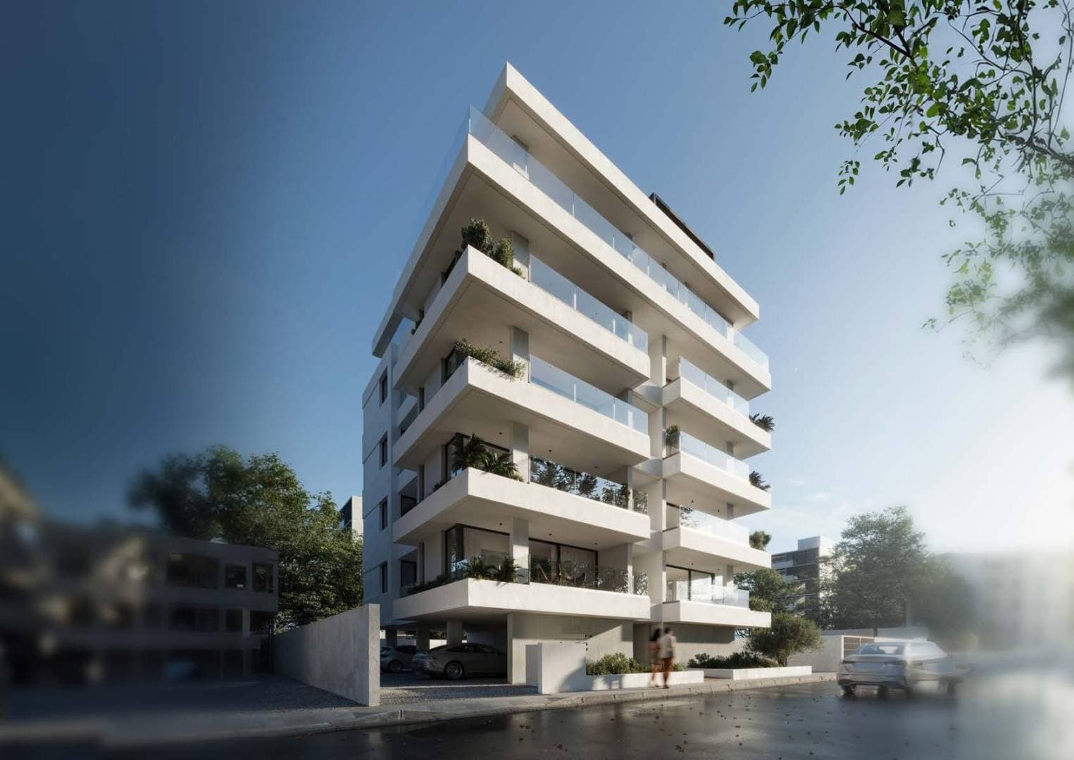 2-bedrooms apartments in Larnaca, Cyprus.