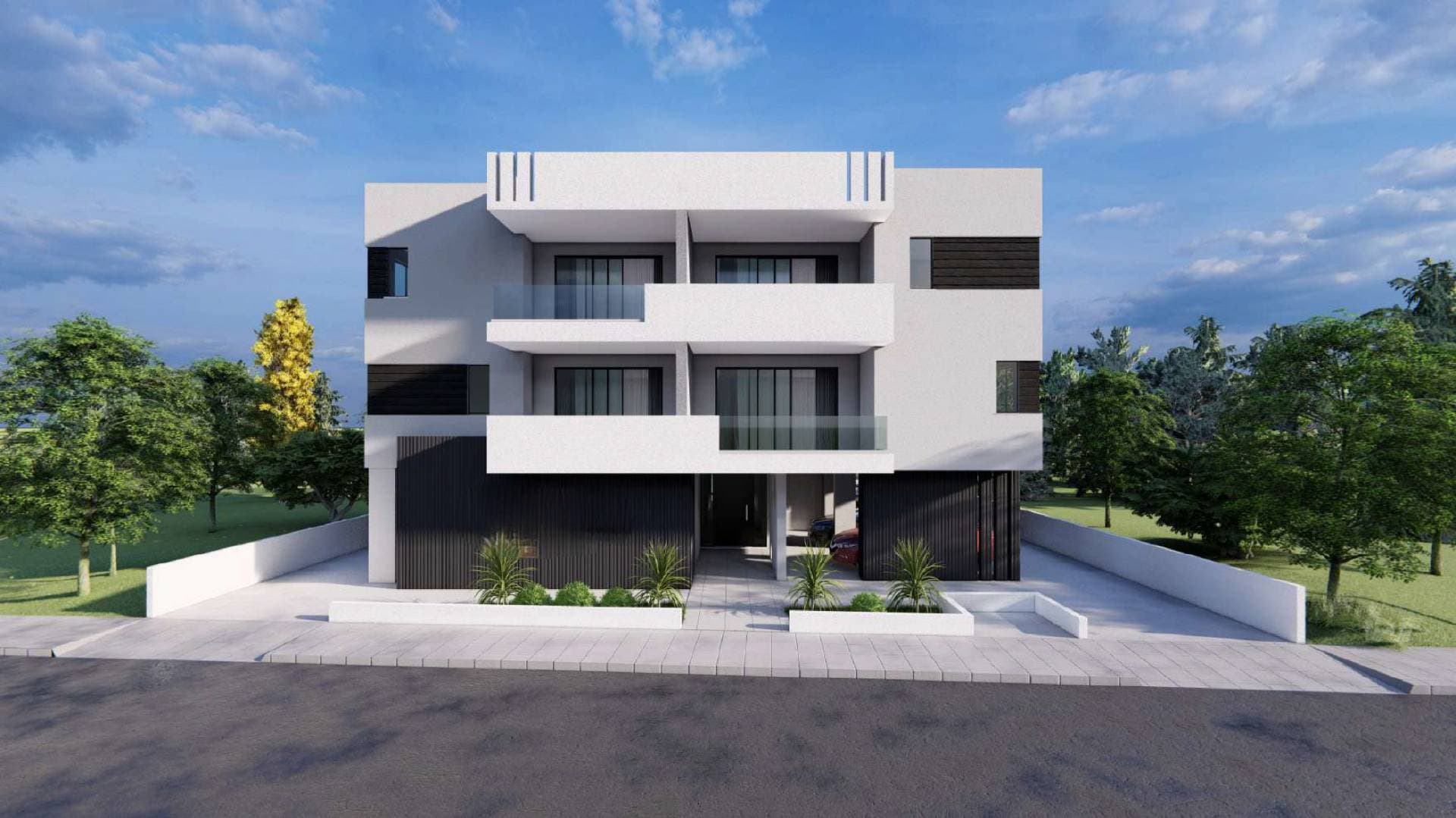 2-bedrooms apartments in Larnaca, Cyprus.