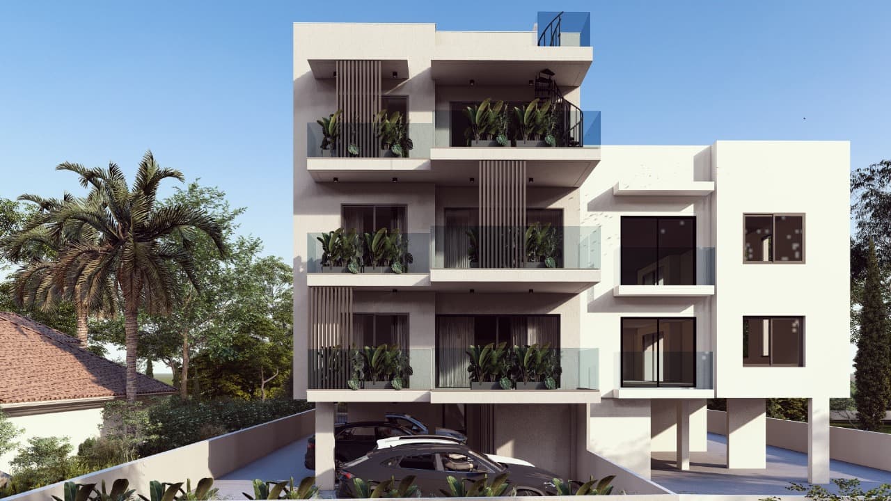 3-bedrooms apartments in Nicosia, Cyprus.
