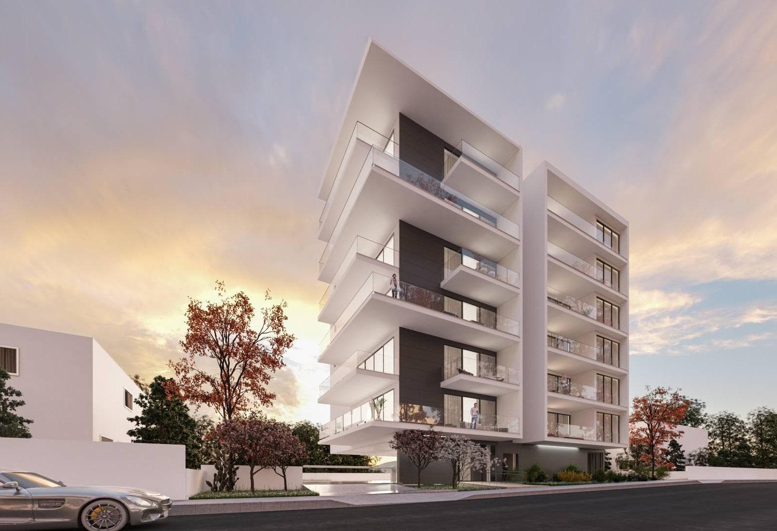 3-bedrooms apartments in Nicosia, Cyprus.