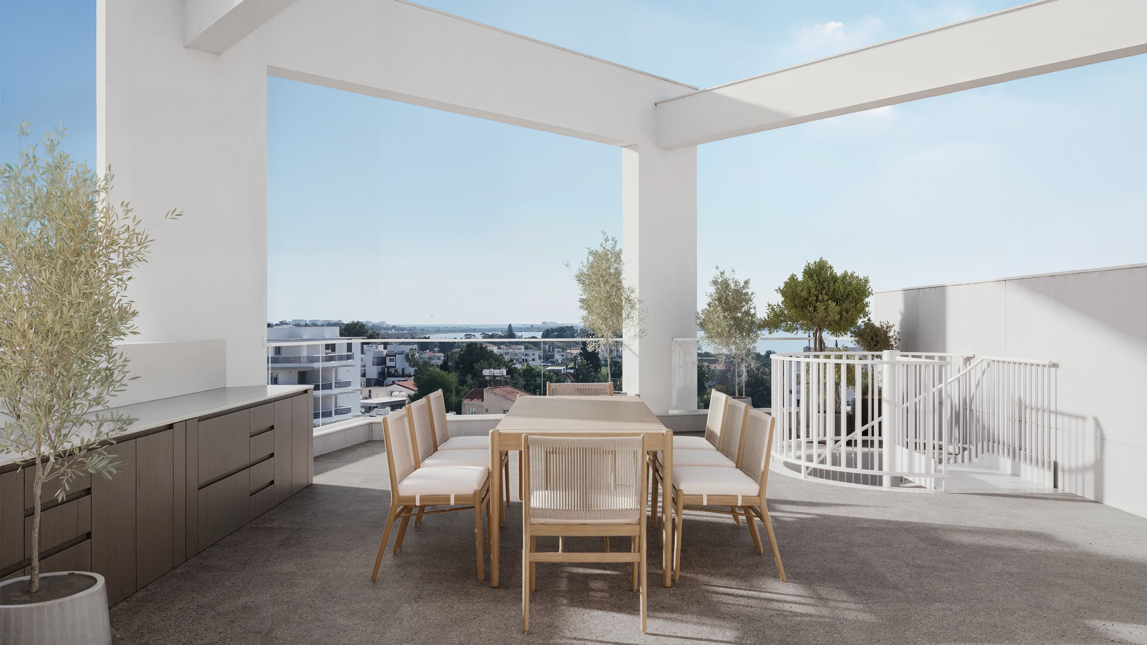 2-bedrooms apartments in Larnaca, Cyprus.
