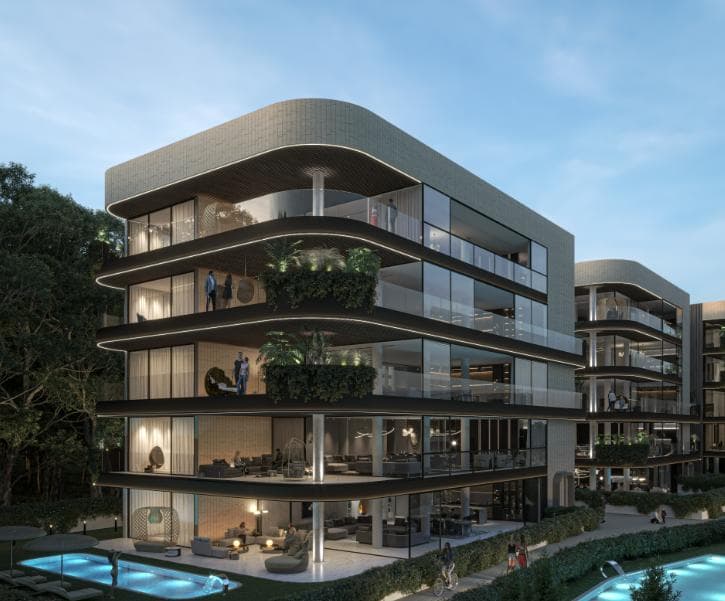 3-bedrooms apartments in Nicosia, Cyprus.