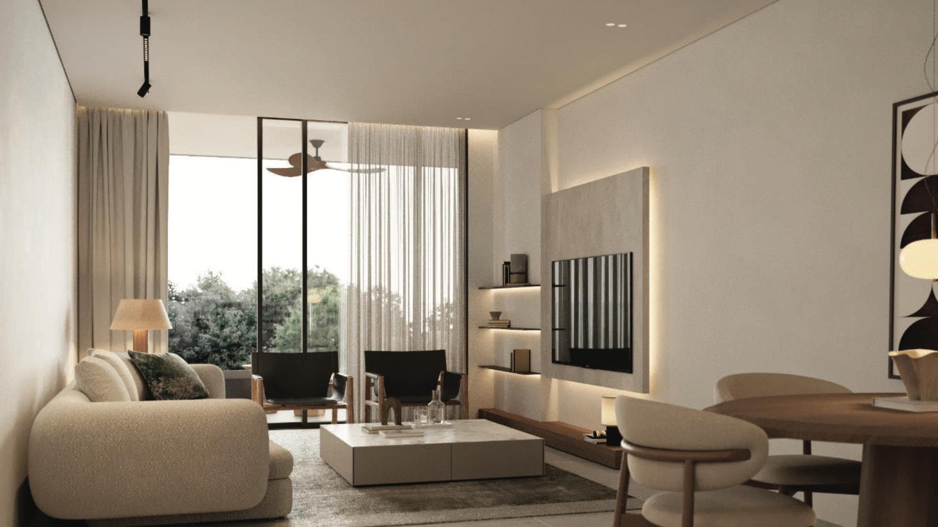 2-bedrooms apartments in Larnaca, Cyprus.