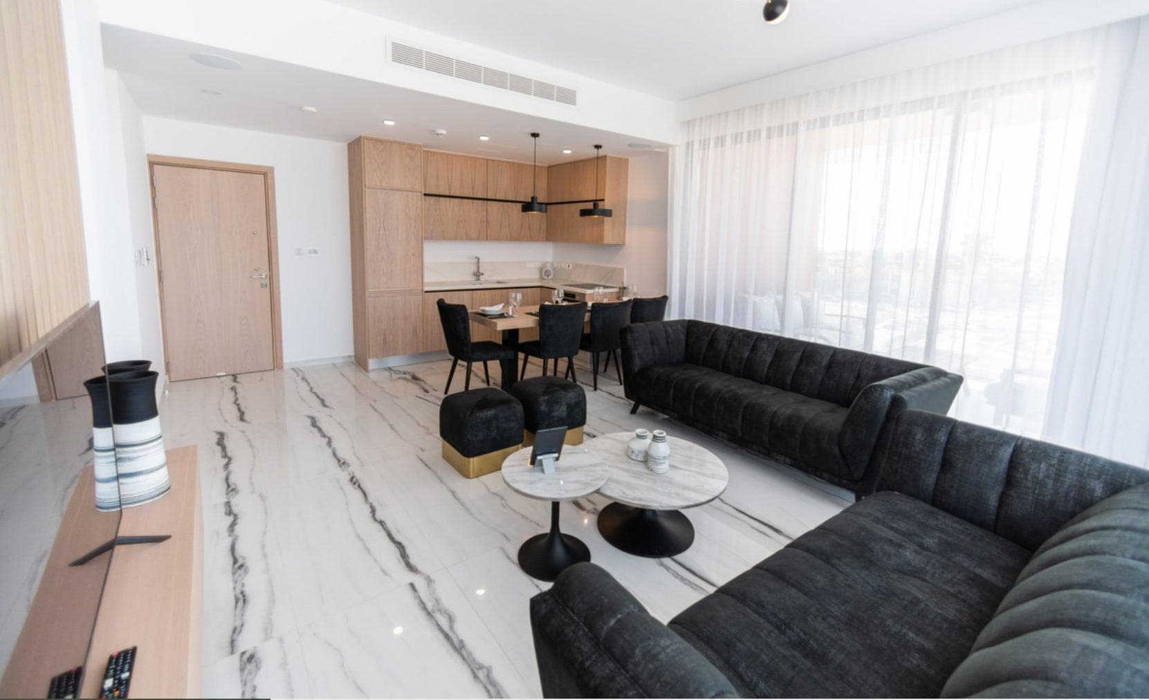 2-bedrooms apartments in Paphos, Cyprus.