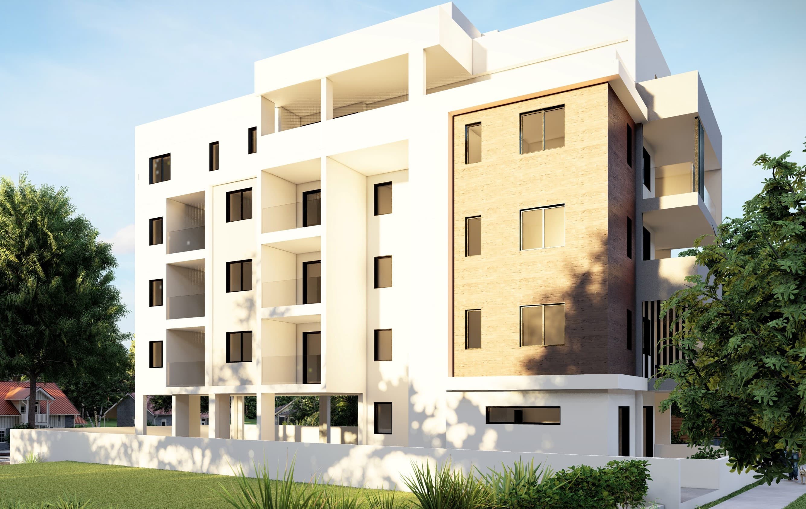 2-bedrooms apartments in Nicosia, Cyprus.