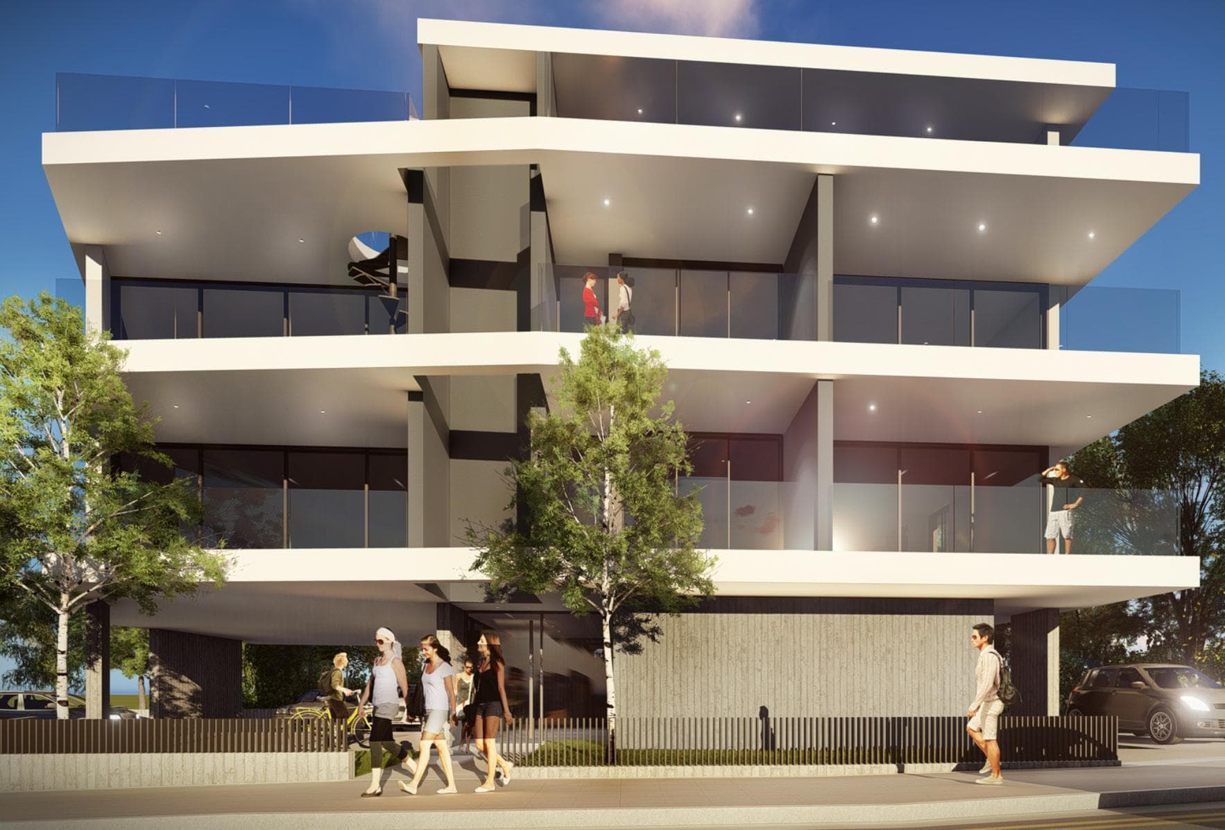 2-bedrooms apartments in Nicosia, Cyprus.