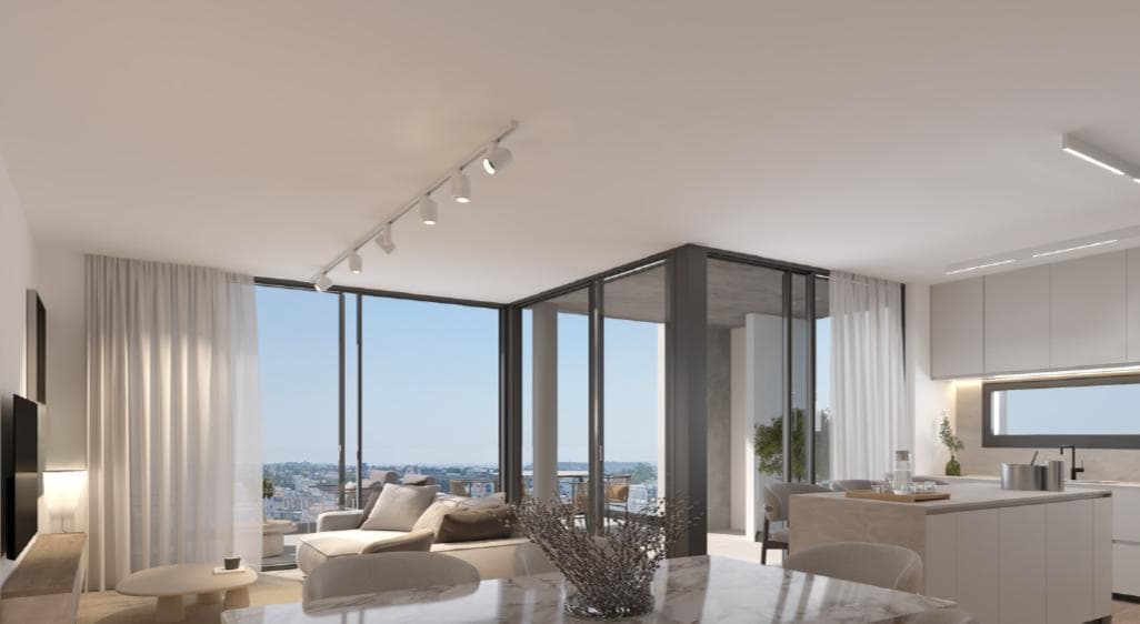 2-bedrooms apartments in Nicosia, Cyprus.