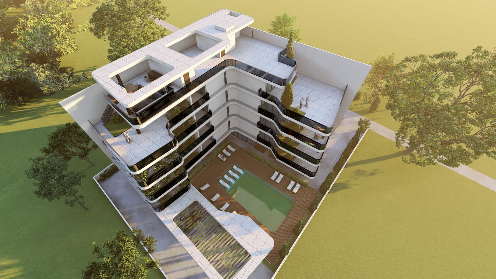 1-bedrooms apartments in Limassol, Cyprus.