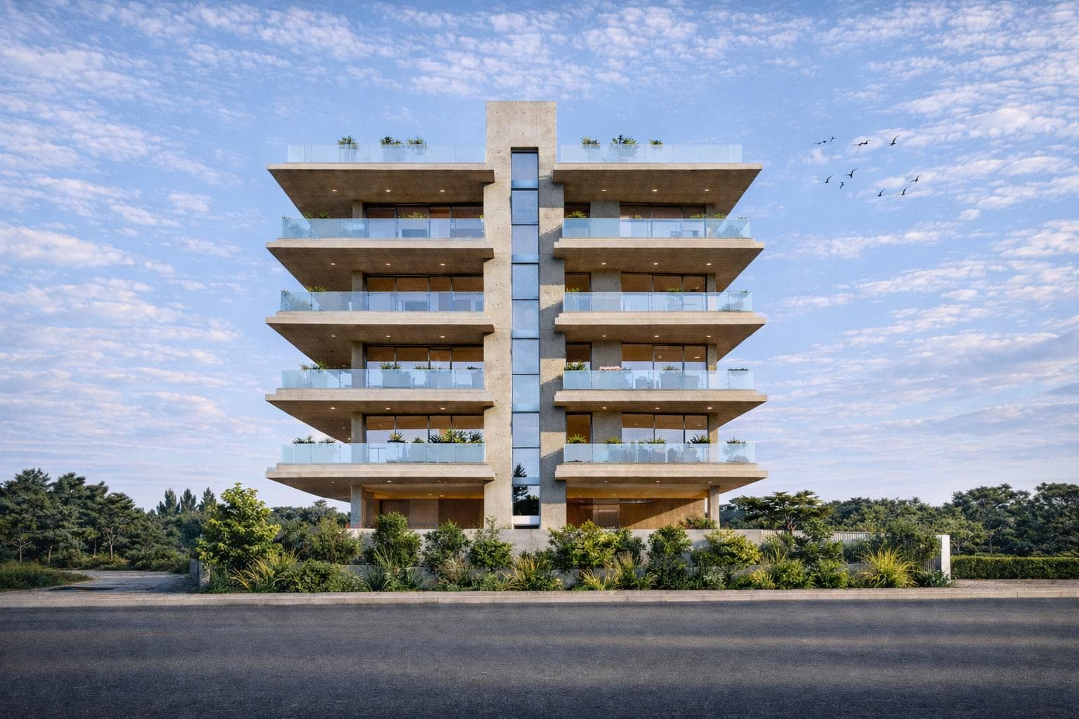 2-bedrooms apartments in Nicosia, Cyprus.