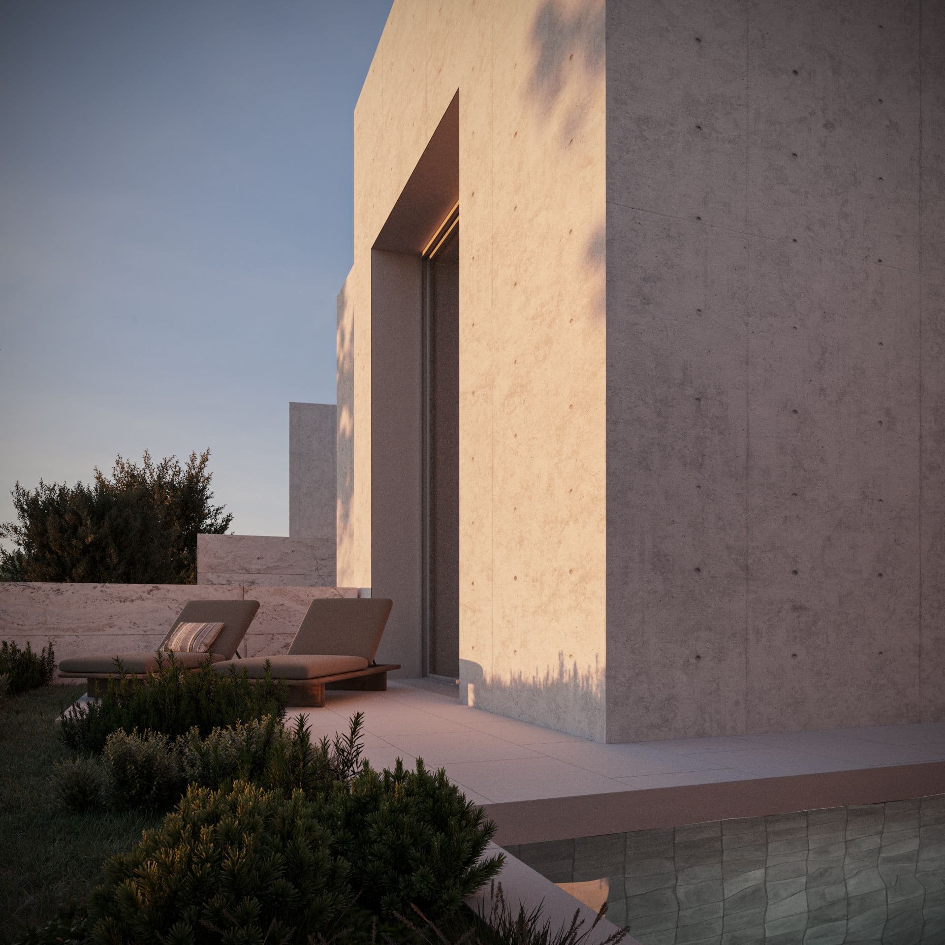 2-bedrooms house in Paphos, Cyprus.