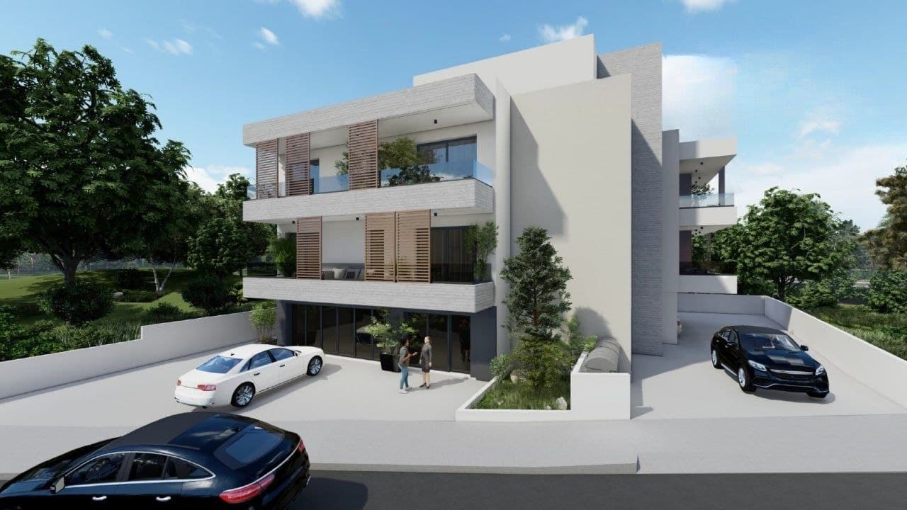 2-bedrooms apartments in Nicosia, Cyprus.
