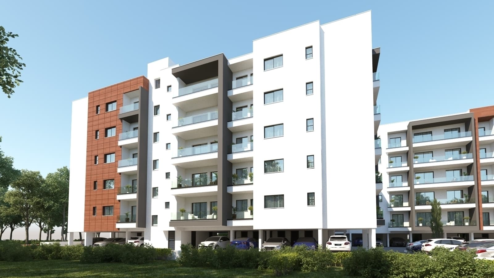 2-bedrooms apartments in Limassol, Cyprus.
