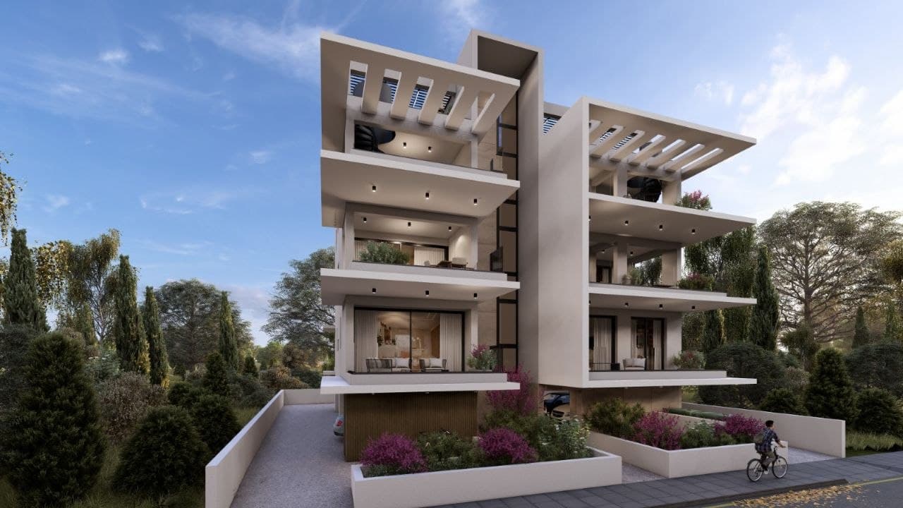 2-bedrooms apartments in Larnaca, Cyprus.