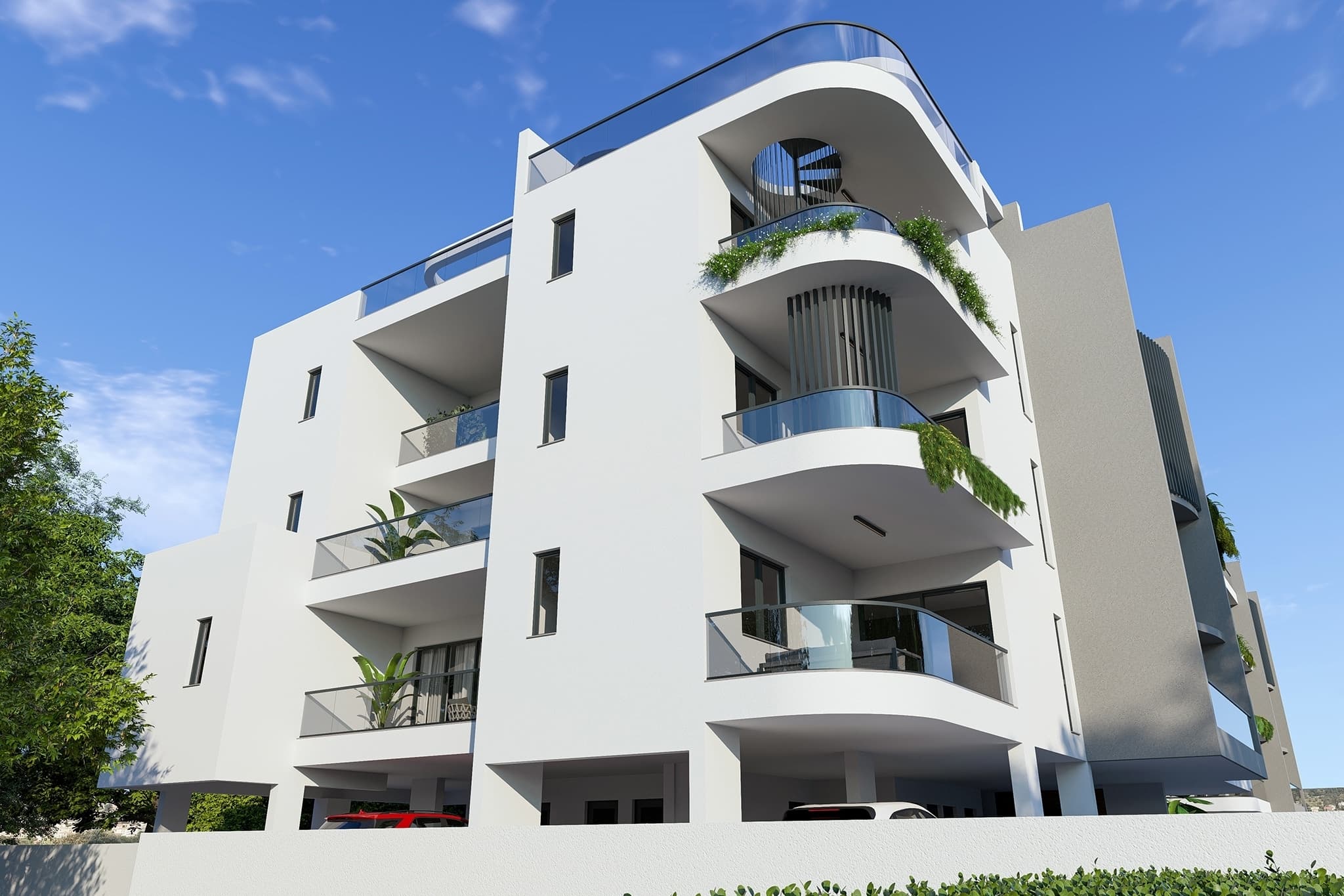2-bedrooms apartments in Larnaca, Cyprus.