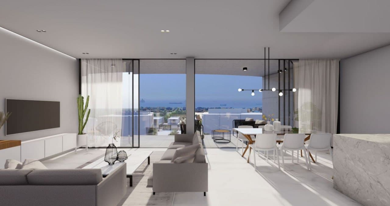 2-bedrooms apartments in Limassol, Cyprus.