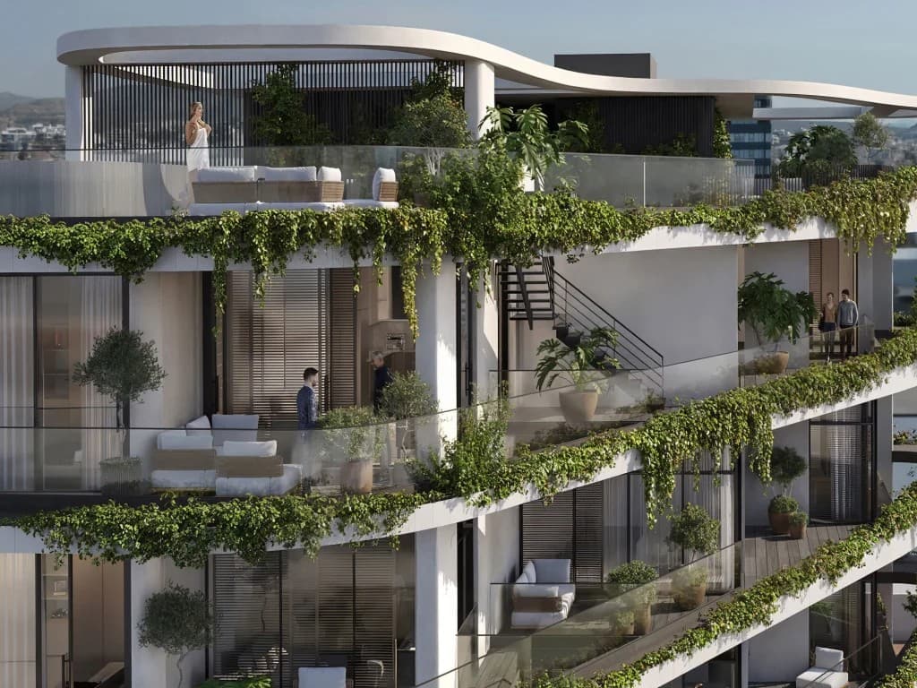 2-bedrooms apartments in Limassol, Cyprus.